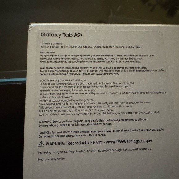 Samsung - Galaxy Tab A9+ 11" 128GB - Wi-Fi - Graphite - Picture 2 of 4